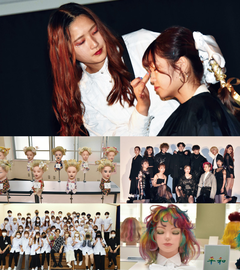 校内ヘアショー